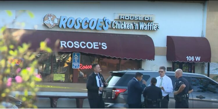 Rapper PnB Rock shot to death amid robbery at LA Roscoe's Chicken & Waffles restaurant
